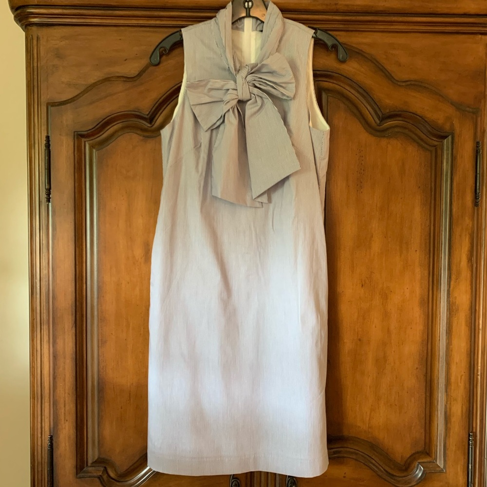 Banana Republic Bow Tie Stripe Dress